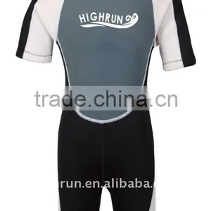 Children's Neoprene Shorty Sleeve Surfing Suit Wetsuit thumbnail-1