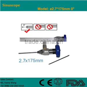 Stainless Sinuscope With Stryker Olympus Wolf Connector 2.7*175mm 0 Degree thumbnail-1