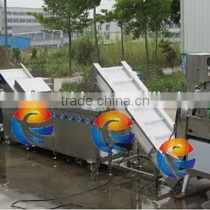 Industrial High Efficient Ozone Disinfected Circulating Water Vegetable Washing Machine thumbnail-3