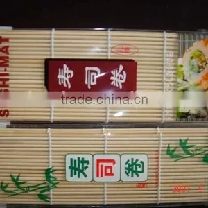 White Bamboo Mat Happy Sushi Rolls thumbnail-4