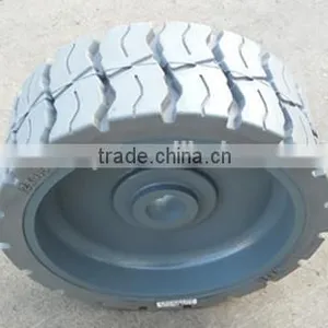 Hydraulic Scissor Car Lift Used Solid Tyre Wheels 12x4.5 15x5 12.5x4.5 thumbnail-5