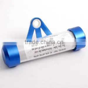 Tax Paper Holder Blue Disc Tube for Motorcycle/Bike/Motorbike/Scooter/Quad/Moped thumbnail-1