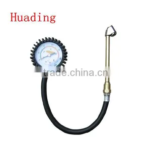 Tire Inflator Gauge With Heavy Duty Head Tire Chuck thumbnail-1
