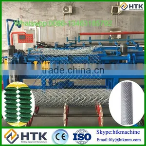 HTK Factory Automatic Single Wire Chain Link Fence Machine Easy Operated thumbnail-2