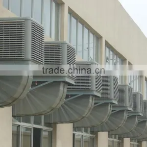 Hangyu 100% Quality Honeycomb Cooling Pad Evaporative Air Cooler Industrial Air Conditioner Propeller Wet Air Cooler thumbnail-4