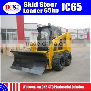 China Skid Loader 65hp Hydraulic Joystick Skid Steer Loader JC65 Bobcat Skid Steer Loader thumbnail-3