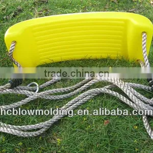 OEM Blow Molding Plastic Outdoor Swings for Kids PE Swing Chair Hui Zhou Factory thumbnail-2