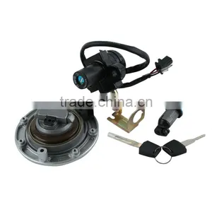 CB400 1993 1998 95 96 97 94 1999 Fuel Cap & Ignition Switch Lock KEY SET thumbnail-1