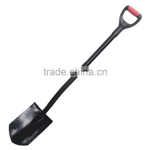 Anti-slip Grip Carbon Steel Shovel and Spade Garden Digger Tools With Fiberglass Hanlde thumbnail-1