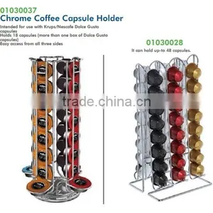 Chrome Coffee Capsule Holder 01030037 01030028 01030154caffitaly/tchibo Coffee Capsule Holder thumbnail-1