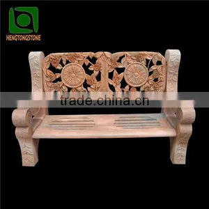 Natural Marble Park Bench Carving thumbnail-1