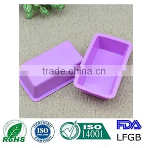Hot Big Rectangular Shape Silicone Soap Mould thumbnail-2