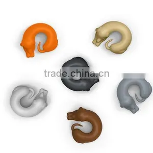 Silicone Dachshund Dog Wine Glass Markers thumbnail-3