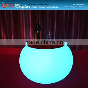 PE Material Led Corner Table,bar Lighting Table for the Coffee Shop,led Rechargeable Colors Changing Table thumbnail-2