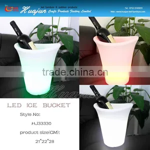 Led Decoration Furniture/Rotomolding Plastic Hot Sale LED Ice Bucket / Led Bar Bucket thumbnail-6