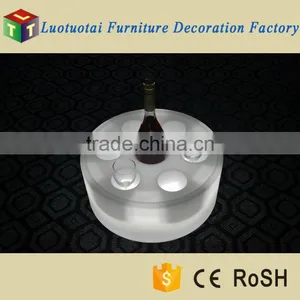 LED 16 Color Changing Remote Control Light up Wine Tray/cheap LED Ice Bucket thumbnail-6