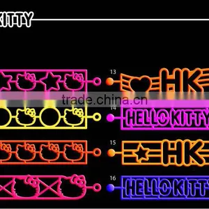 Cool Tattoo Designs Hollow Silicone Bracelet thumbnail-1