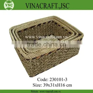 Nice Seagrass Laundry Basket Basket for Dirty Laundry thumbnail-1