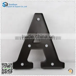 New Design Plastic LED Lighted Letters/ Letter" A" Decoration Bulb With Battery thumbnail-4