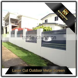 Architectural Metal Aluminum CNC Laser Cut Fencing Panels for Garden thumbnail-3