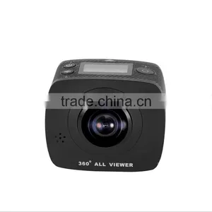 High Quality Waterproof 360 Degree Full View Video Camera VR HD Dual Lens Mini Go Pro HD Sports Camera thumbnail-3