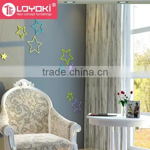 2016 New Arrival MDF Wood Star Shape Kids Room Wall Sticker 3D Home Decoration thumbnail-1