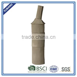 Modern Poly Resin Ripped Wine Bottle Shape Vase thumbnail-3
