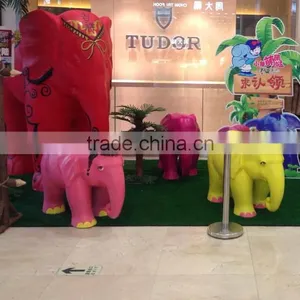 FRP Playground Display Elephant Mascot thumbnail-6