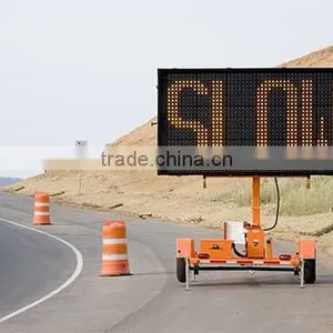 Mobile Variable Message Board Sign and Trailer Manufacturer , Graphic Display, Solar LED and Battery Powered WTMMB thumbnail-5