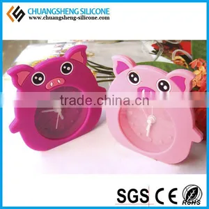 Candy Color Various Shape Kids Morning Ring Alarm Clock thumbnail-2