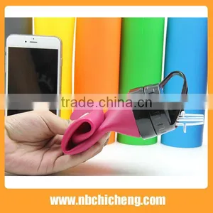 BPA Free Drink Foldable Joyshaker Bottle Collapsible Silicone Travel Water Bottle thumbnail-4