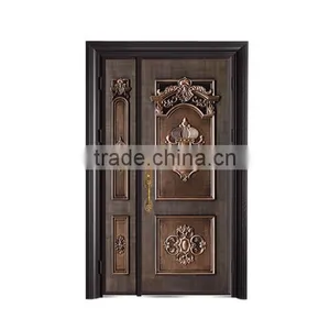 Safety Front Door Security Door Main Door Designs Door Mat Wooden Door (BG11-M071) thumbnail-1