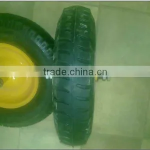 Rubber Wheel Size 4.00-8 With Steel Rim thumbnail-1