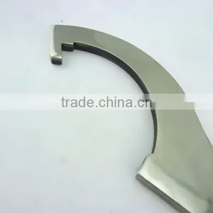 High Quality Stainless Steel Hand Tool Open Wrench Hook Wrench thumbnail-3