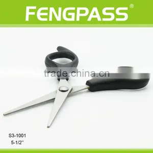 S3-1001 5-1/2" Inch 2CR13 Stainless Steel With ABS Handle Easy for Cutting Hair Hairdressing Scissors thumbnail-4