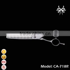 CA-718R 7inch 18teeth Opposing Handle Pet Thinning Shear thumbnail-1