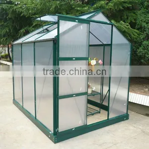 6x6ft Aluminum Hobby Greenhouse thumbnail-1