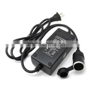 60W Vehicle Power Inverters 12V DC Car Cigarette Lighter Converter thumbnail-1