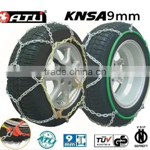 9mm Common Lock Snow Tire Chains for Passenger Car thumbnail-2