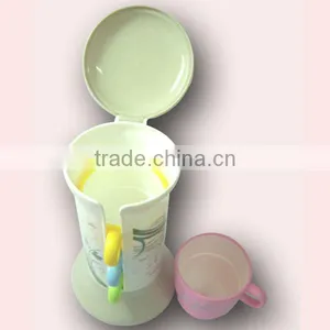 2016 Unbreakable Plastic Superimposed With 4 Cups Within Storage Jug thumbnail-2