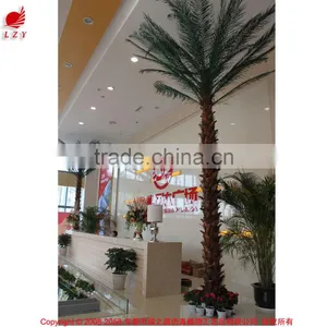 Outdoor and Indoor Artificial Evergreen Decorative Metal Date Palm Tree thumbnail-1