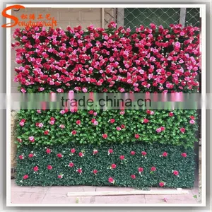 2016 Hot Sale Artificial Wedding Flower Wall Imported From China for Indoor Decoration thumbnail-2