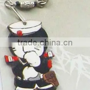 Phone Chain (Cop Black Cat) thumbnail-1