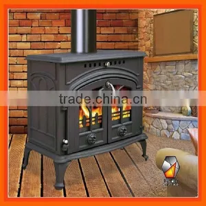 New Style Double Door Cast Iron Wood Burning Cook Stove thumbnail-1