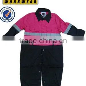 100%cotton Kid's Coverall Children's Reflective Coverall With Reflective Tape thumbnail-1
