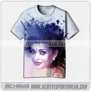 OEM T-Shirt Men's Plain Round Neck T-Shirt thumbnail-4