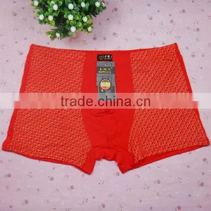 Everyday Printed Grid Men Boyshort Men Underwear Wholesale Men Boxer Briefs Underwear thumbnail-4