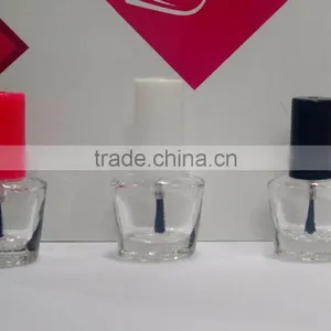 5ML EMPTY NAIL POLISH GLASS BOTTLE WITH CAPS AND BRUSHES thumbnail-2