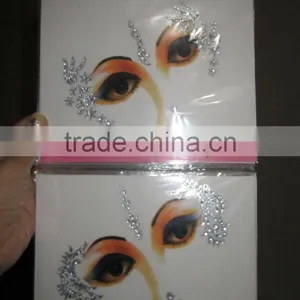 EYE FACE Sticker Glitter TATTOO Glitter BINDI thumbnail-3