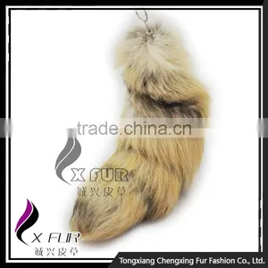 CX-R-19 Hot New Products For 2016 Fox Fur Tail Fancy Key Ring thumbnail-2